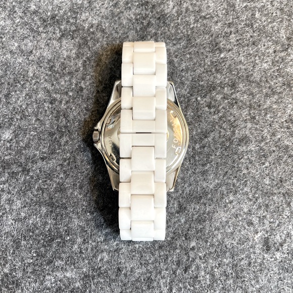 Ladies Fossil White Ceramic Watch - Picture 3 of 6